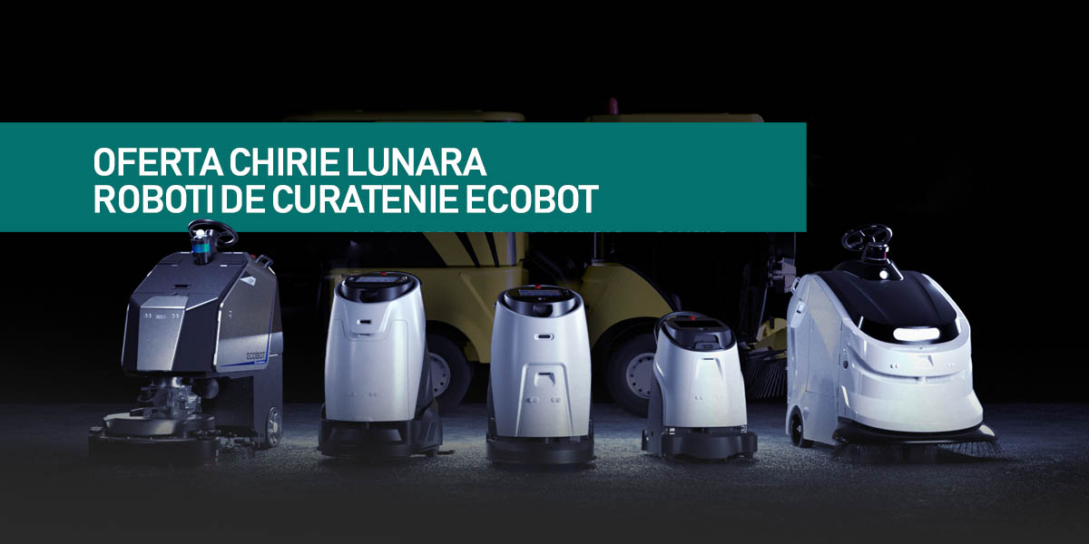 Chirie lunară - roboți de curățenie ECOBOT
